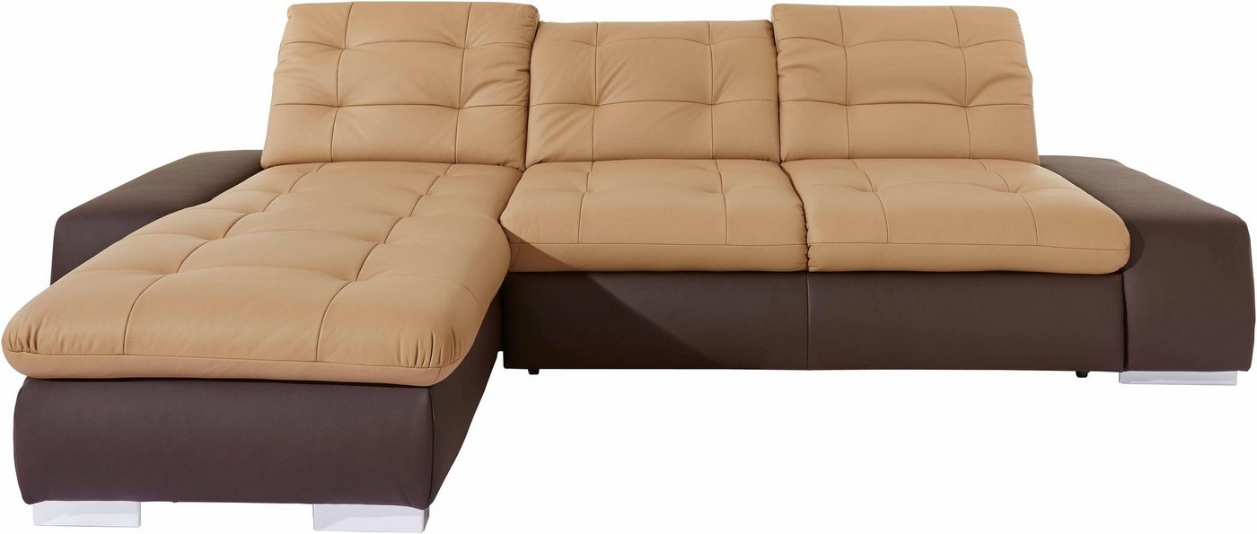 sit&more Ecksofa Palomino L-Form, wahlweise XL oder XXL und mit Bettfunktion von sit&more