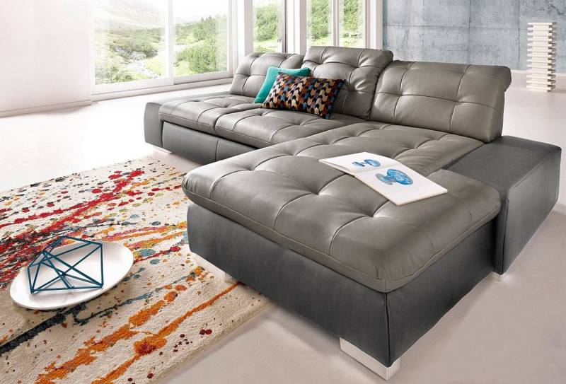 sit&more Ecksofa Palomino L-Form, wahlweise XL oder XXL und mit Bettfunktion sit&more Ecksofa Palomino L-Form, wahlweise XL oder XXL und mit Bettfunktion von sit&more