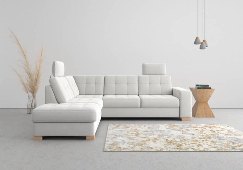 sit&more Ecksofa Quincy L-Form, wahlweise mit Bettfunktion und Bettkasten sit&more Ecksofa Quincy L-Form, wahlweise mit Bettfunktion und Bettkasten von sit&more