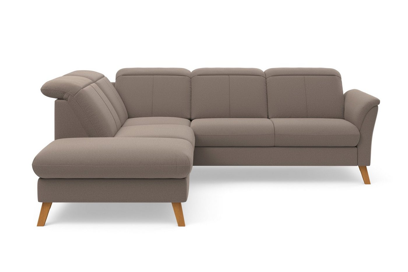 sit&more Ecksofa Romero L-Form, wahlweise mit oder ohne TV-Funktion, Bettfunktion, Bettkasten von sit&more