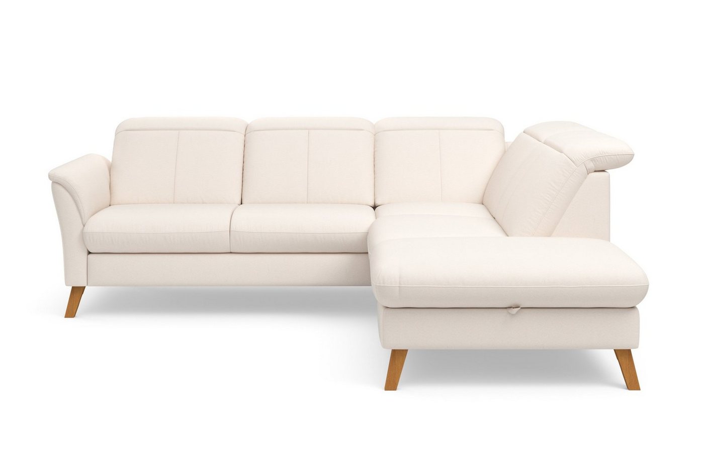 sit&more Ecksofa Romero, wahlweise mit oder ohne TV-Funktion, Bettfunktion, Bettkasten von sit&more