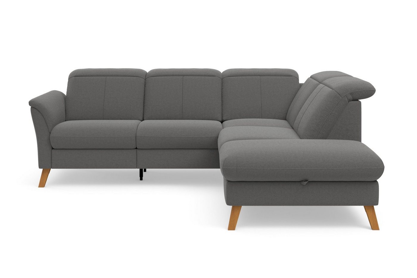 sit&more Ecksofa Romero, wahlweise mit oder ohne TV-Funktion, Bettfunktion, Bettkasten von sit&more