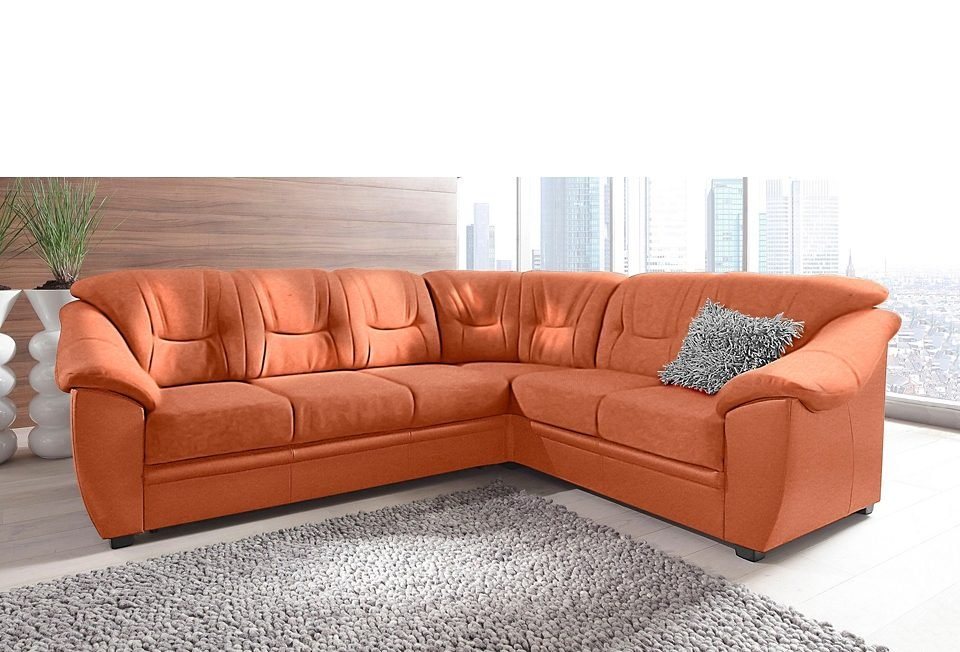 sit&more Ecksofa Savona L-Form, wahlweise mit Bettfunktion, inklusive Federkern, frei im Raum stellbar sit&more Ecksofa Savona L-Form, wahlweise mit Bettfunktion, inklusive Federkern, frei im Raum stellbar von sit&more