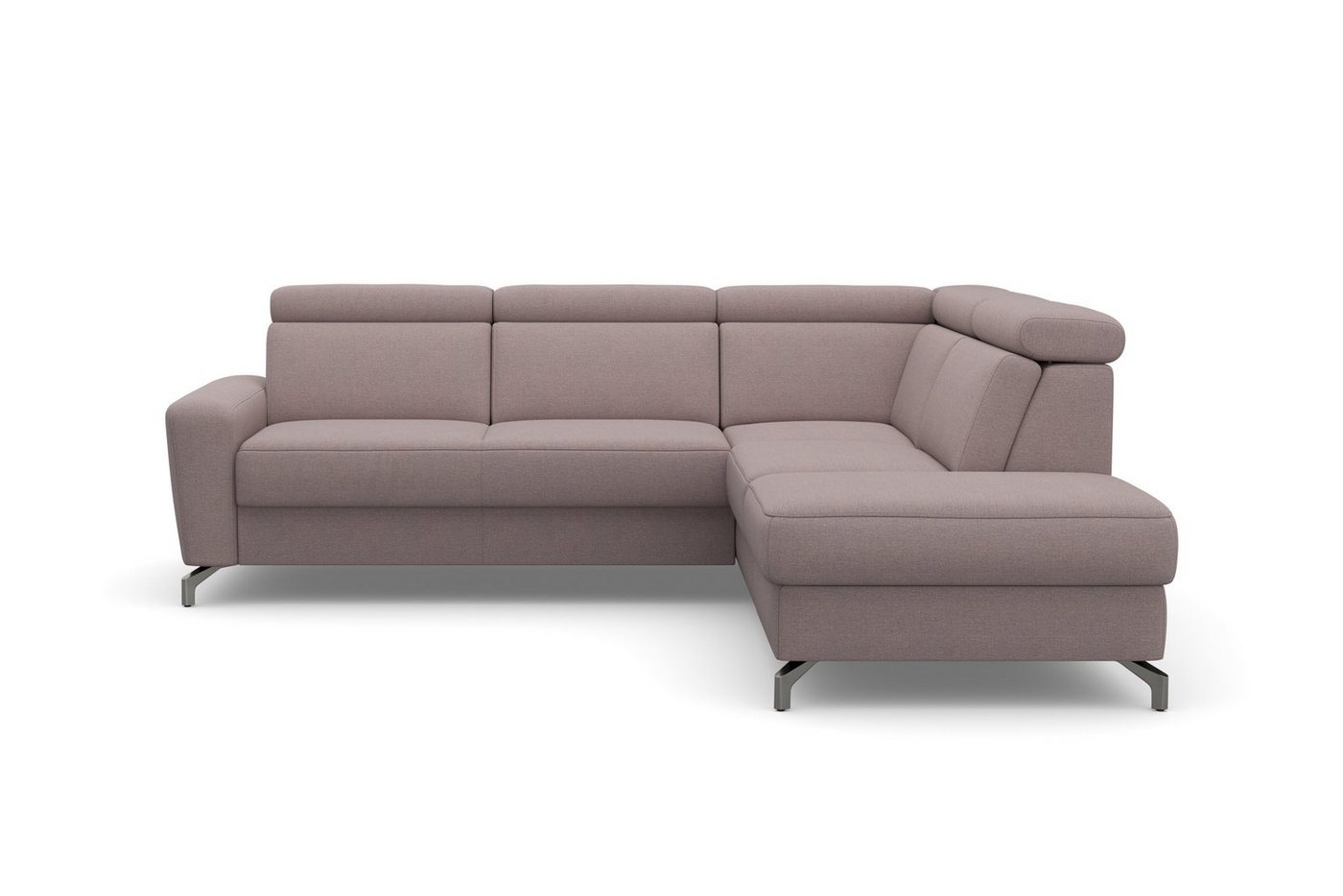 sit&more Ecksofa Scarlett L-Form, inklusive Kopfteilverstellung, wahlweise mit Bettfunktion, Bettkasten von sit&more