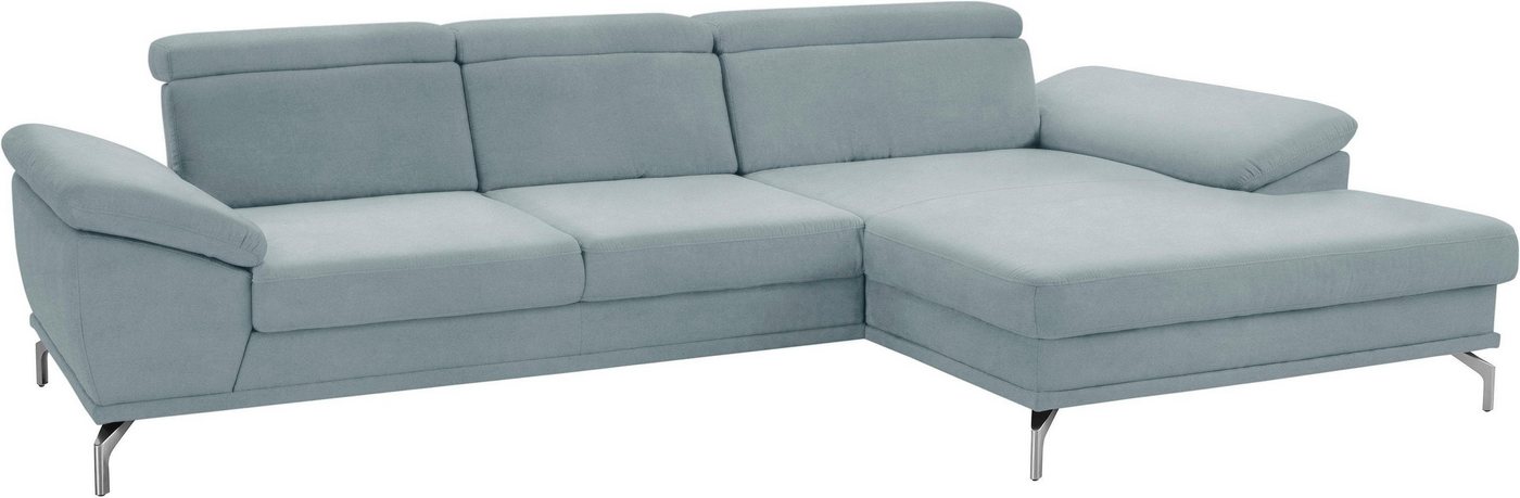 sit&more Ecksofa Scorpio L-Form, inklusive Sitztiefenverstellung, wahlweise mit Kopfverstellung von sit&more