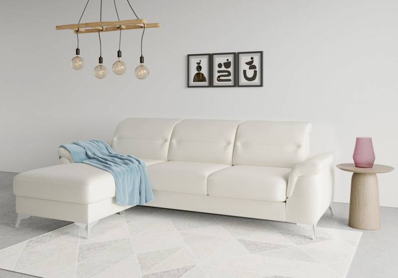 sit&more Ecksofa Sinatra L-Form, mit Recamiere, optinal mit Kopfteilverstellung und Armteilfunktion sit&more Ecksofa Sinatra L-Form, mit Recamiere, optinal mit Kopfteilverstellung und Armteilfunktion von sit&more