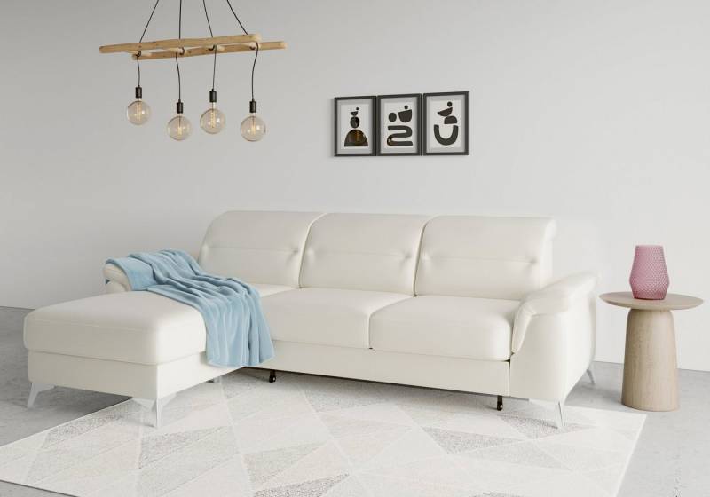sit&more Ecksofa Sinatra L-Form, mit Recamiere, optinal mit Kopfteilverstellung und Armteilfunktion sit&more Ecksofa Sinatra L-Form, mit Recamiere, optinal mit Kopfteilverstellung und Armteilfunktion von sit&more