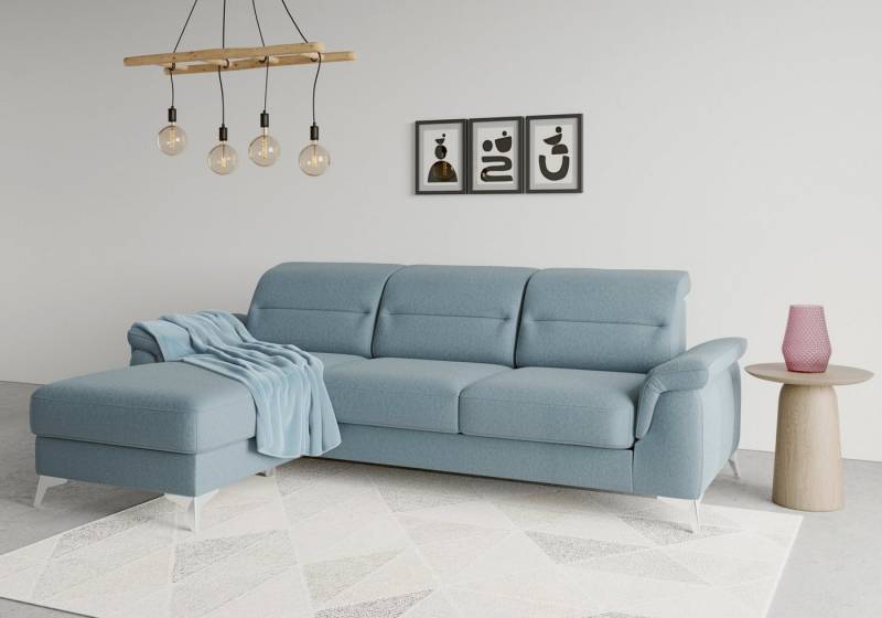 sit&more Ecksofa Sinatra L-Form, mit Recamiere, optinal mit Kopfteilverstellung und Armteilfunktion sit&more Ecksofa Sinatra L-Form, mit Recamiere, optinal mit Kopfteilverstellung und Armteilfunktion von sit&more