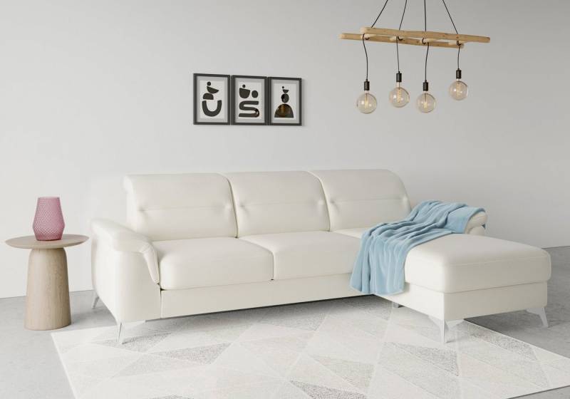 sit&more Ecksofa Sinatra L-Form, mit Recamiere, optinal mit Kopfteilverstellung und Armteilfunktion sit&more Ecksofa Sinatra L-Form, mit Recamiere, optinal mit Kopfteilverstellung und Armteilfunktion von sit&more
