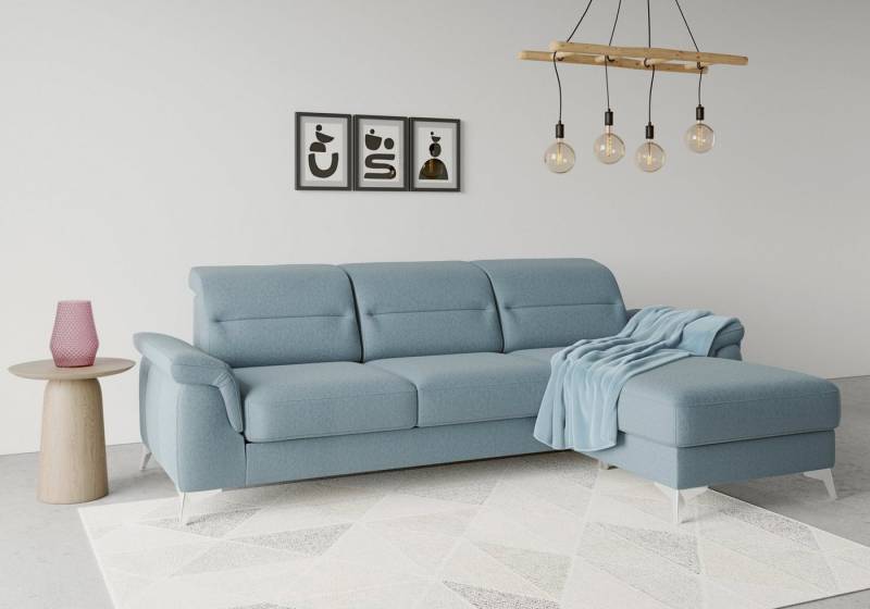 sit&more Ecksofa Sinatra L-Form, mit Recamiere, optinal mit Kopfteilverstellung und Armteilfunktion sit&more Ecksofa Sinatra L-Form, mit Recamiere, optinal mit Kopfteilverstellung und Armteilfunktion von sit&more