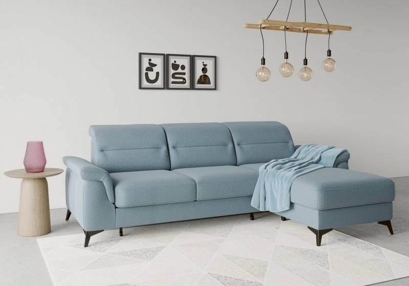 sit&more Ecksofa Sinatra L-Form, mit Recamiere, optional mit Kopfteilverstellung und Armteilfunktion sit&more Ecksofa Sinatra L-Form, mit Recamiere, optional mit Kopfteilverstellung und Armteilfunktion von sit&more