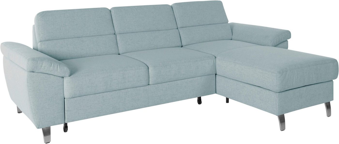 sit&more Ecksofa Sorano, wahlweise mit Bettfunktion und Bettkasten von sit&more