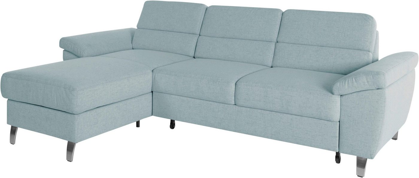 sit&more Ecksofa Sorano, wahlweise mit Bettfunktion und Bettkasten von sit&more