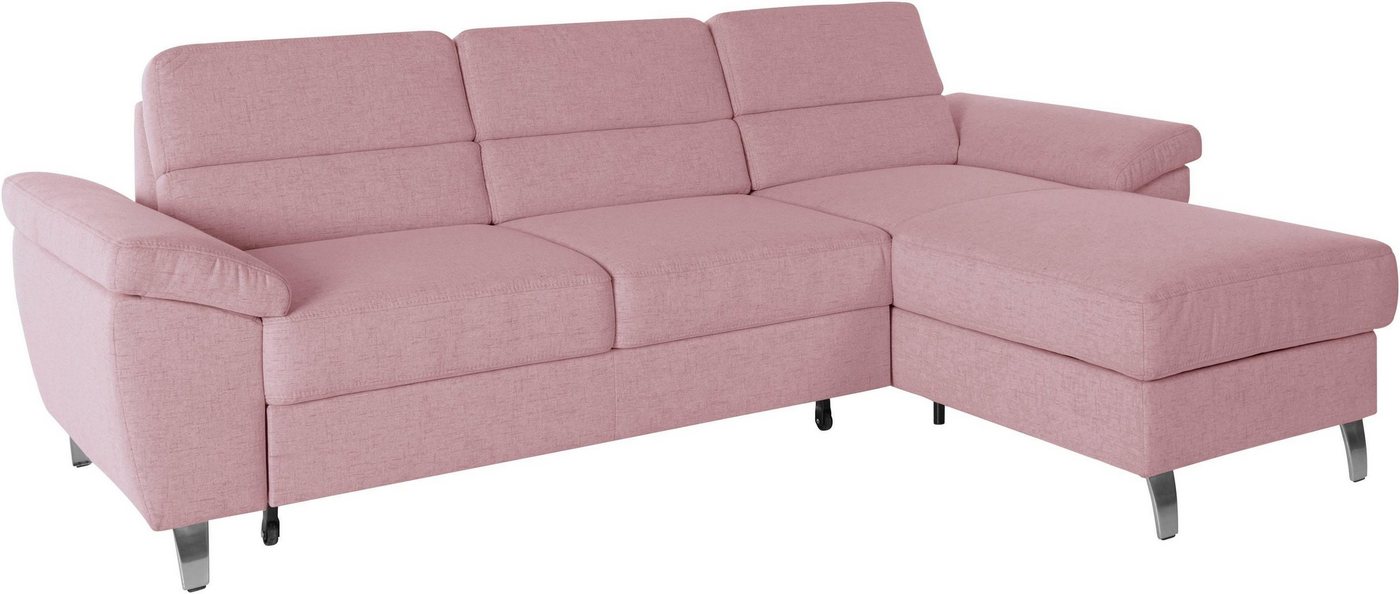 sit&more Ecksofa Sorano, wahlweise mit Bettfunktion und Bettkasten von sit&more