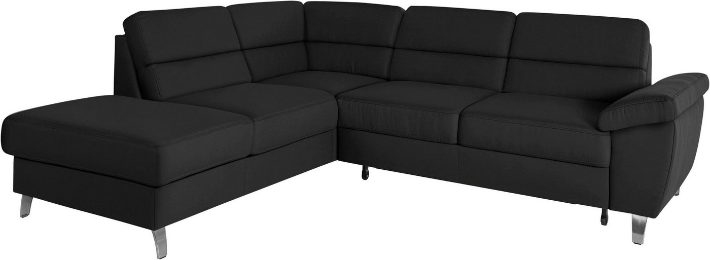 sit&more Ecksofa Sorano L-Form, wahlweise mit Bettfunktion und Bettkasten von sit&more