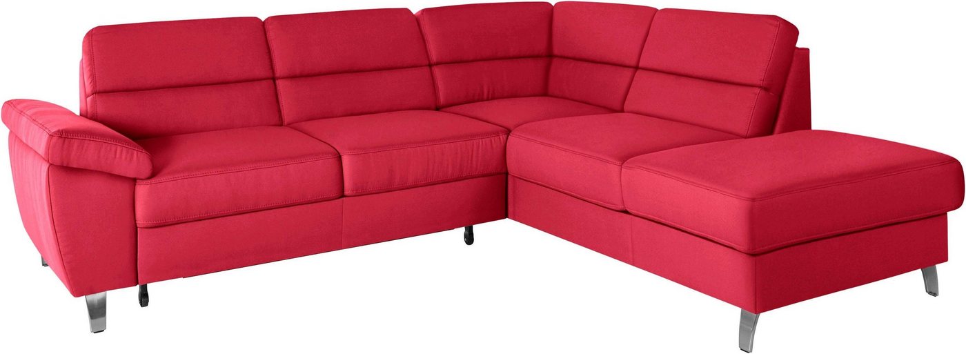 sit&more Ecksofa Sorano, wahlweise mit Bettfunktion und Bettkasten von sit&more