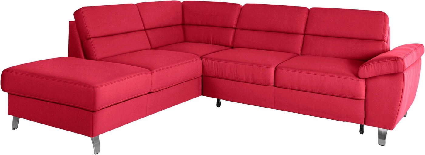 sit&more Ecksofa Sorano, wahlweise mit Bettfunktion und Bettkasten von sit&more