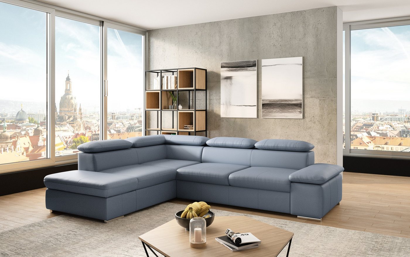 sit&more Ecksofa Valantine L-Form, inkl. Kopf- und Armteilverstellung, wahlweise mit Bettfunktion sit&more Ecksofa Valantine L-Form, inkl. Kopf- und Armteilverstellung, wahlweise mit Bettfunktion von sit&more