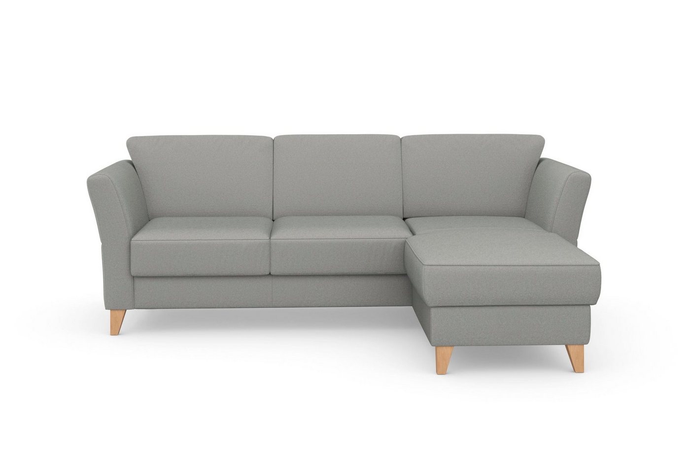 sit&more Ecksofa Visby, Wahlweise mit Bettfunktion und Bettkasten, frei im Raum stellbar von sit&more