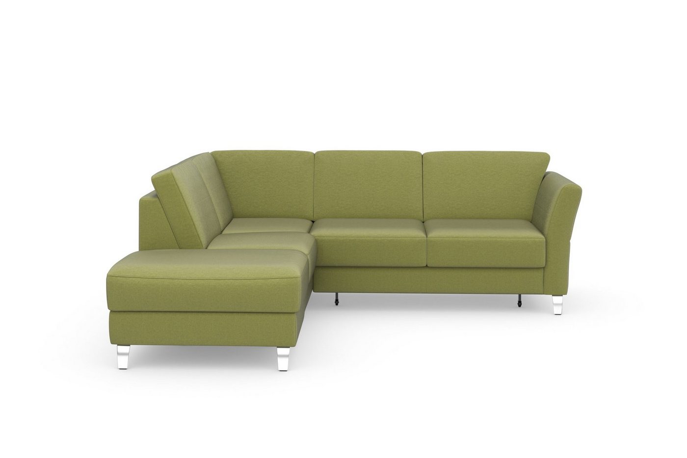 sit&more Ecksofa Visby, Wahlweise mit Bettfunktion und Stauraum, frei im Raum stellbar von sit&more