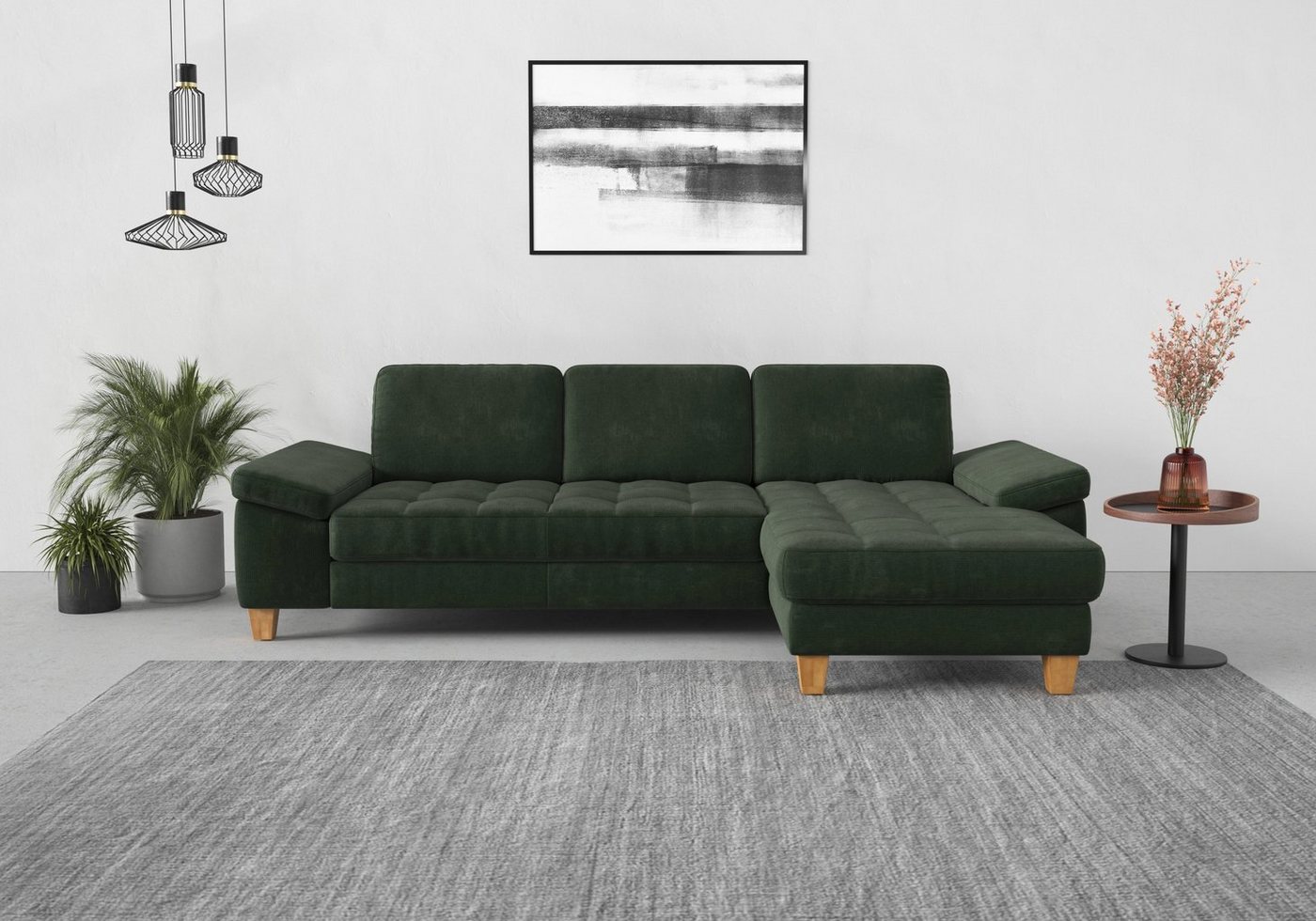 sit&more Ecksofa Westham L-Form, mit Recamiere, mit oder ohne Bettfunktion, Bettkasten, Füße Eiche sit&more Ecksofa Westham L-Form, mit Recamiere, mit oder ohne Bettfunktion, Bettkasten, Füße Eiche von sit&more