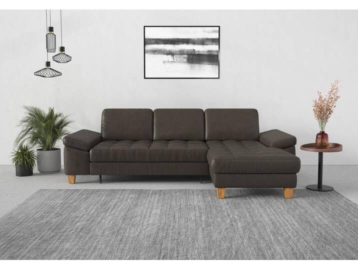 sit&more Ecksofa Westham L-Form, mit Recamiere, mit oder ohne Bettfunktion, Bettkasten, Füße Eiche, grau sit&more Ecksofa Westham L-Form, mit Recamiere, mit oder ohne Bettfunktion, Bettkasten, Füße Eiche, grau von sit&more