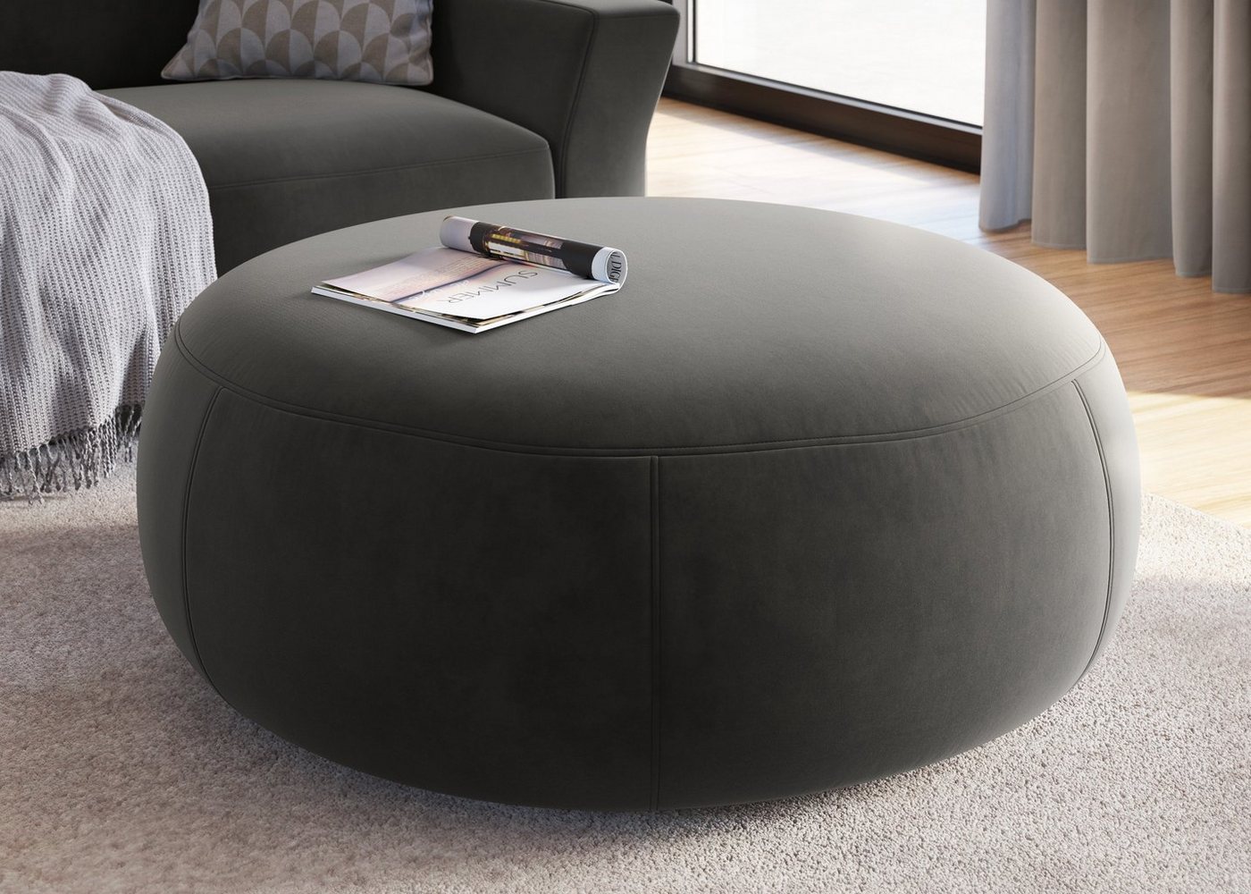 sit&more Hocker Cadabra, Rundhocker, Durchmesser Sitzfläche 64 cm oder 104 cm sit&more Hocker Cadabra, Rundhocker, Durchmesser Sitzfläche 64 cm oder 104 cm von sit&more