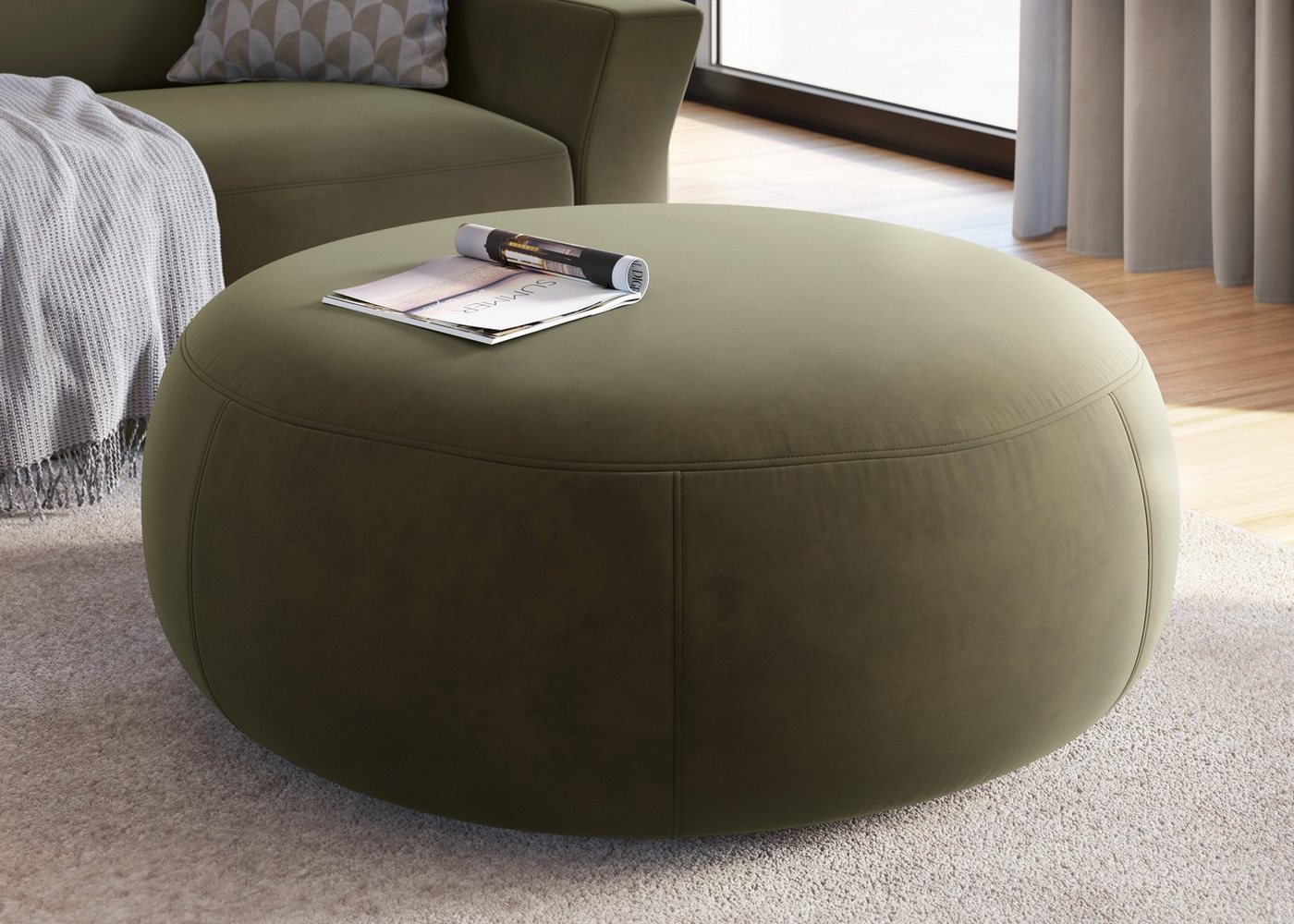 sit&more Hocker Cadabra, Rundhocker, Durchmesser Sitzfläche 64 cm oder 104 cm sit&more Hocker Cadabra, Rundhocker, Durchmesser Sitzfläche 64 cm oder 104 cm von sit&more