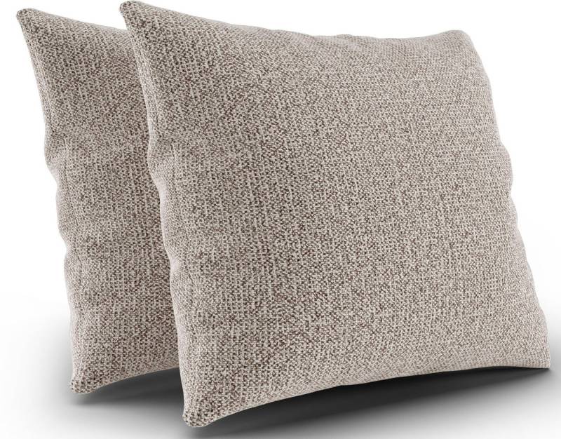 sit&more Polsterauflage Kolding, (Set, 2 Stück), 2er Kissen-Set wahlweise in zwei Größen von sit&more