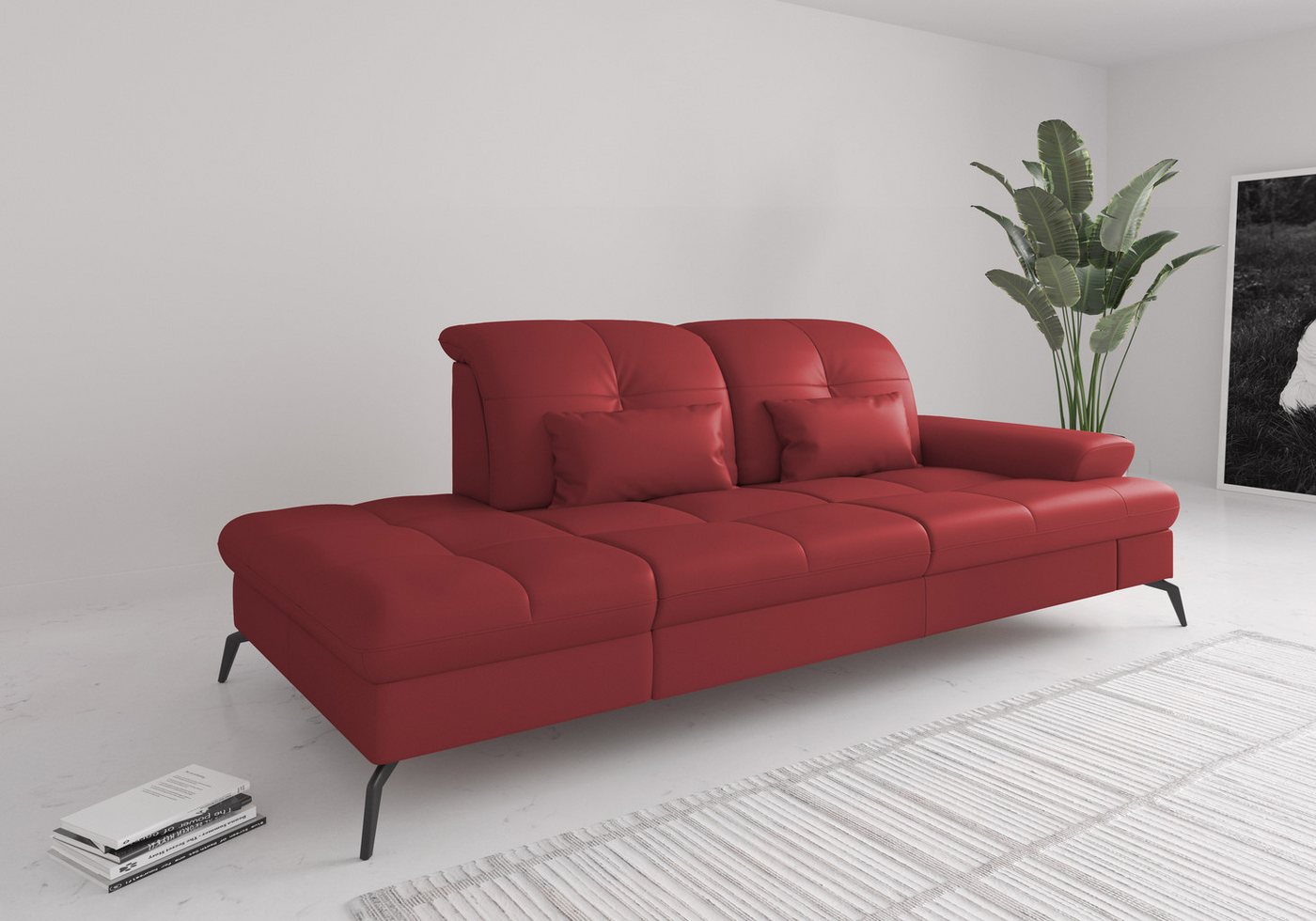 sit&more Recamiere Amica, inkl Sitztiefenverstellung und Armteilverstellung von sit&more