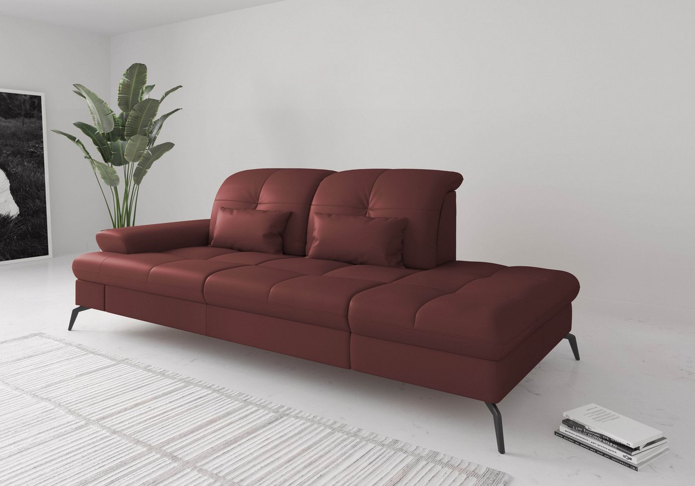 sit&more Recamiere Amica, inkl Sitztiefenverstellung und Armteilverstellung von sit&more