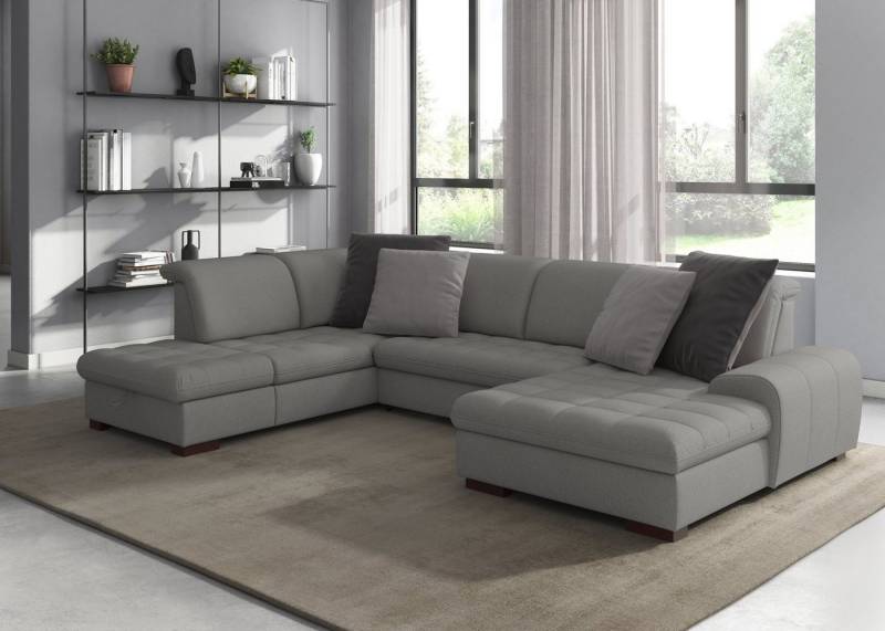 sit&more Sofakissen Luxor, (Set, 2 St), 2-teiliges Kissenset in Samtoptik von sit&more