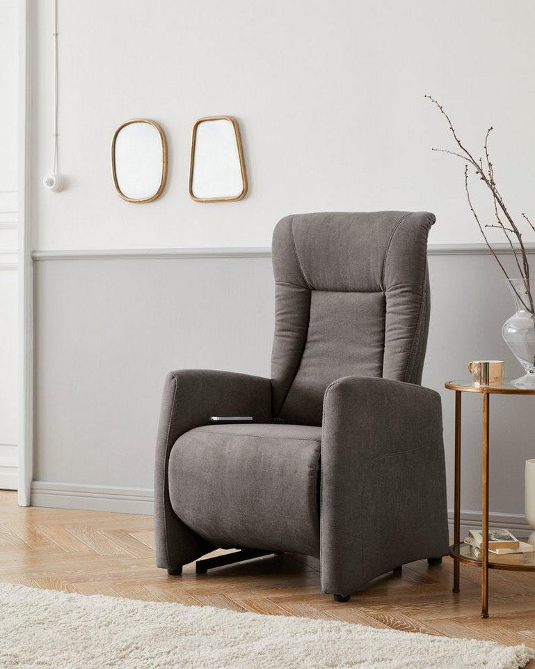 sit&more TV-Sessel Melissa, wahlweise elektrisch oder manuell verstellbar, optional Aufstehhilfe von sit&more