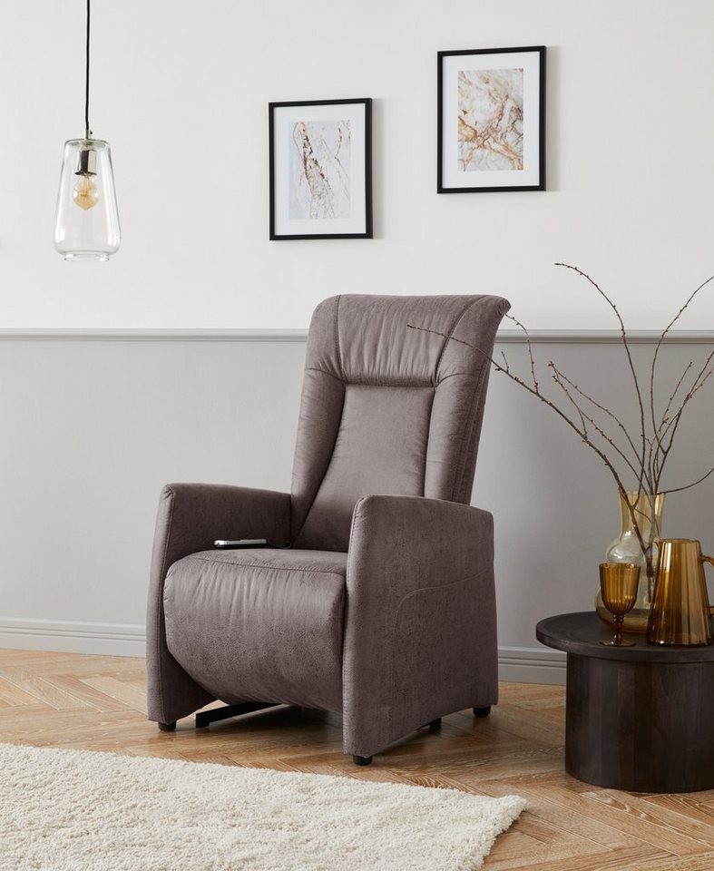 sit&more TV-Sessel Melissa, wahlweise elektrisch oder manuell verstellbar, optional Aufstehhilfe von sit&more
