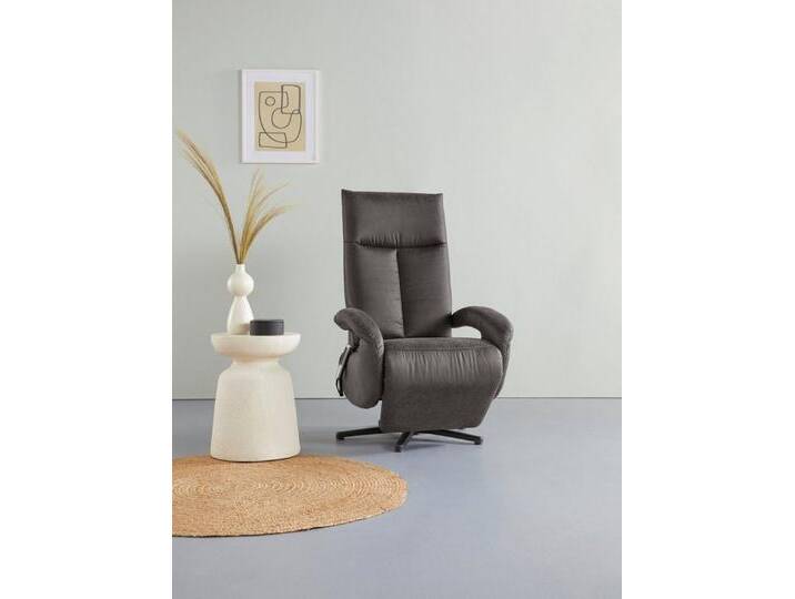 sit&more TV-Sessel Tycoon, mit zwei Motoren oder mit Akku oder mit 2 Motoren, grau, Größe M-mit 2 Motoren-mit Akku-mit Aufstehhilfe, anthrazit von sit&more