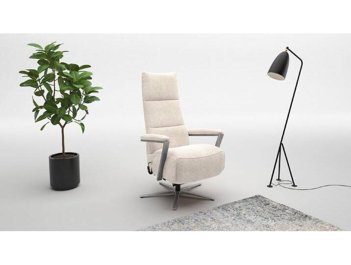sit&more TV-Sessel Vario Comfort, inkl. Kopfteilverstellung & 360 Grad Drehfunktion, inkl. Herz-Waage-Funktion & 3 Motoren, Höhe der Armlehnen 62cm, beige von sit&more