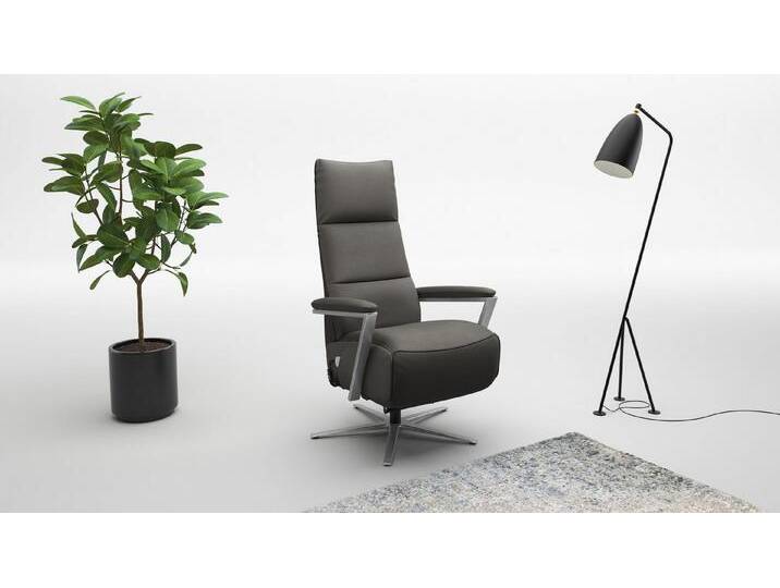 sit&more TV-Sessel Vario Comfort, inkl. Kopfteilverstellung & 360 Grad Drehfunktion, mit Herz-Waage-Funktion & 3 Motoren, Höhe der Armlehnen 60cm, braun von sit&more