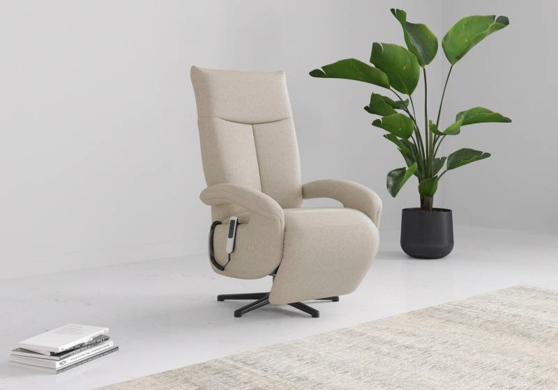 sit&more TV-Sessel Zoe, wahlweise manuell oder elektrischer Funktion mit Akku von sit&more