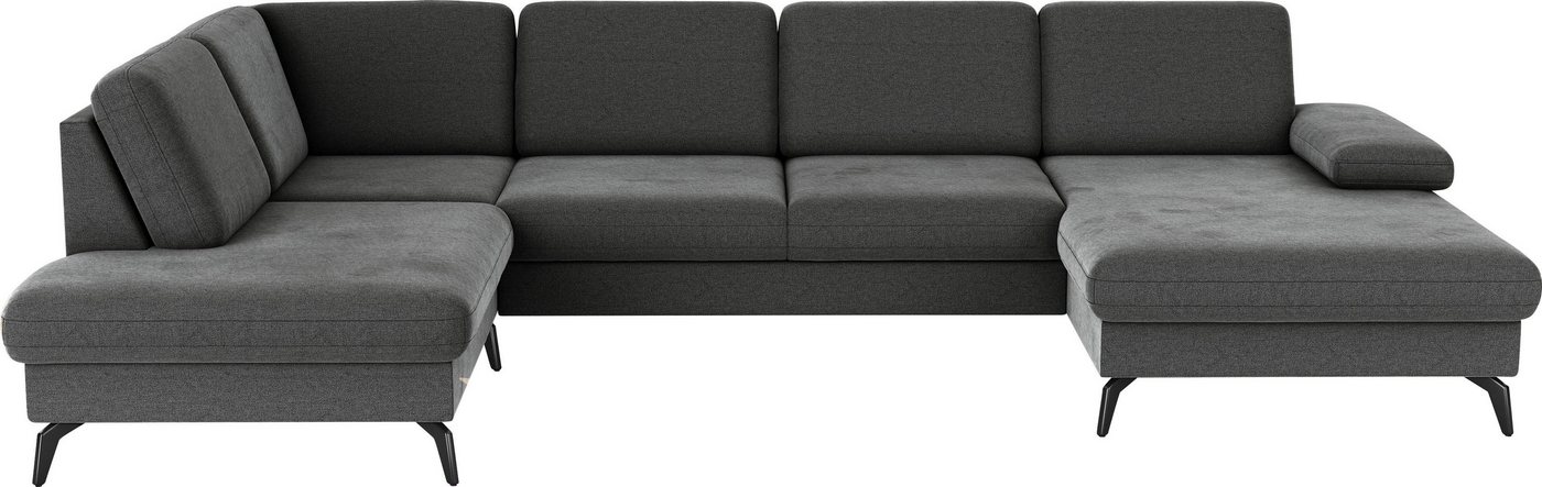 sit&more Wohnlandschaft Morris U-Form, inkl. Sitztiefenverstellung, wahlweise mit Armteilverstellung, Bettfunktion & Bettkasten sit&more Wohnlandschaft Morris U-Form, inkl. Sitztiefenverstellung, wahlweise mit Armteilverstellung, Bettfunktion & Bettkasten von sit&more