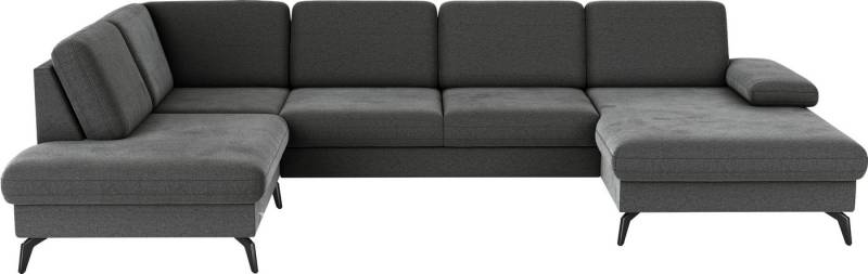 sit&more Wohnlandschaft Morris U-Form, inkl. Sitztiefenverstellung, wahlweise mit Armteilverstellung, Bettfunktion & Bettkasten sit&more Wohnlandschaft Morris U-Form, inkl. Sitztiefenverstellung, wahlweise mit Armteilverstellung, Bettfunktion & Bettkasten von sit&more