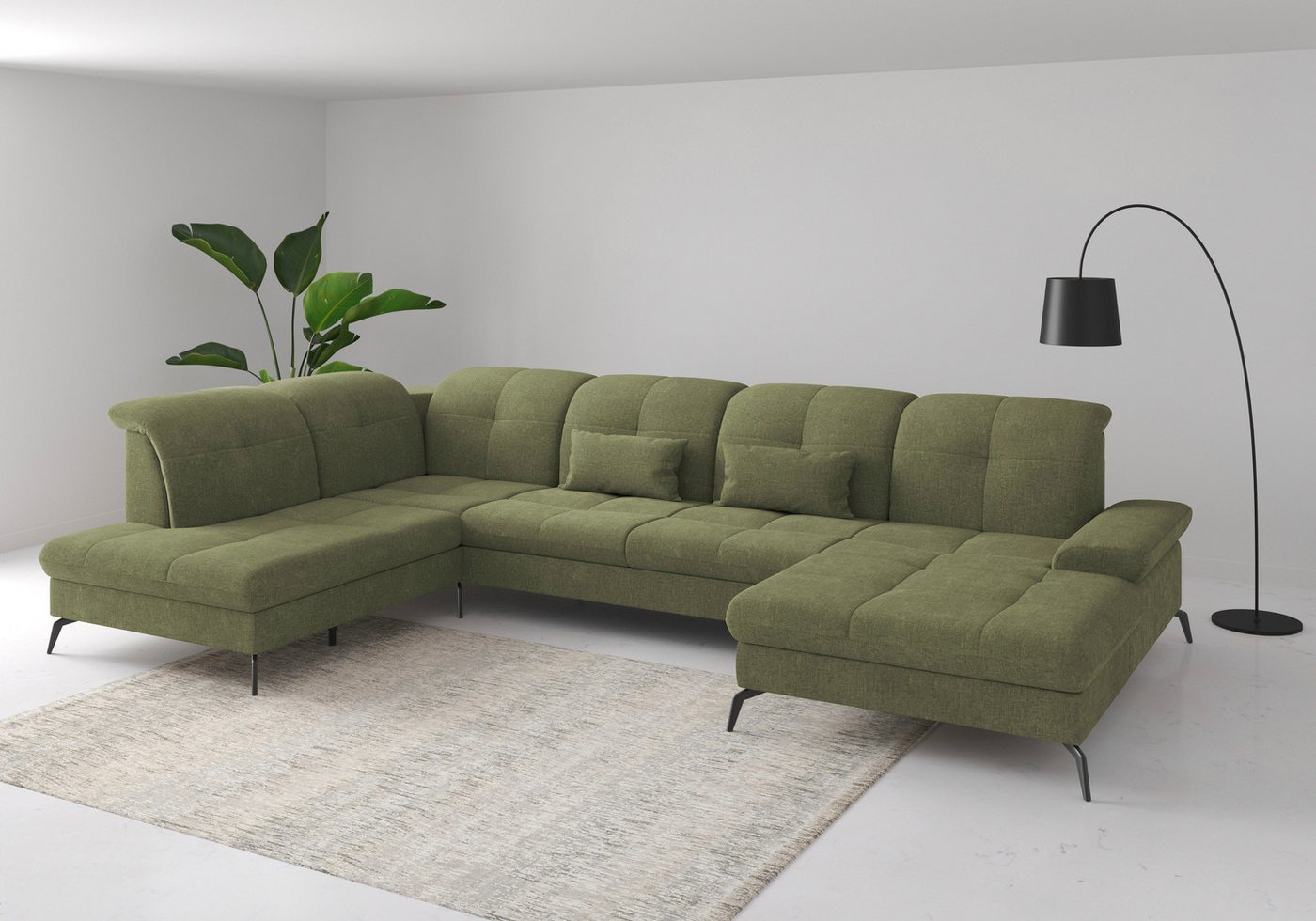 sit&more Wohnlandschaft Amica, inkl Sitztiefenverstellung und Armteilverstellung sit&more Wohnlandschaft Amica, inkl Sitztiefenverstellung und Armteilverstellung von sit&more