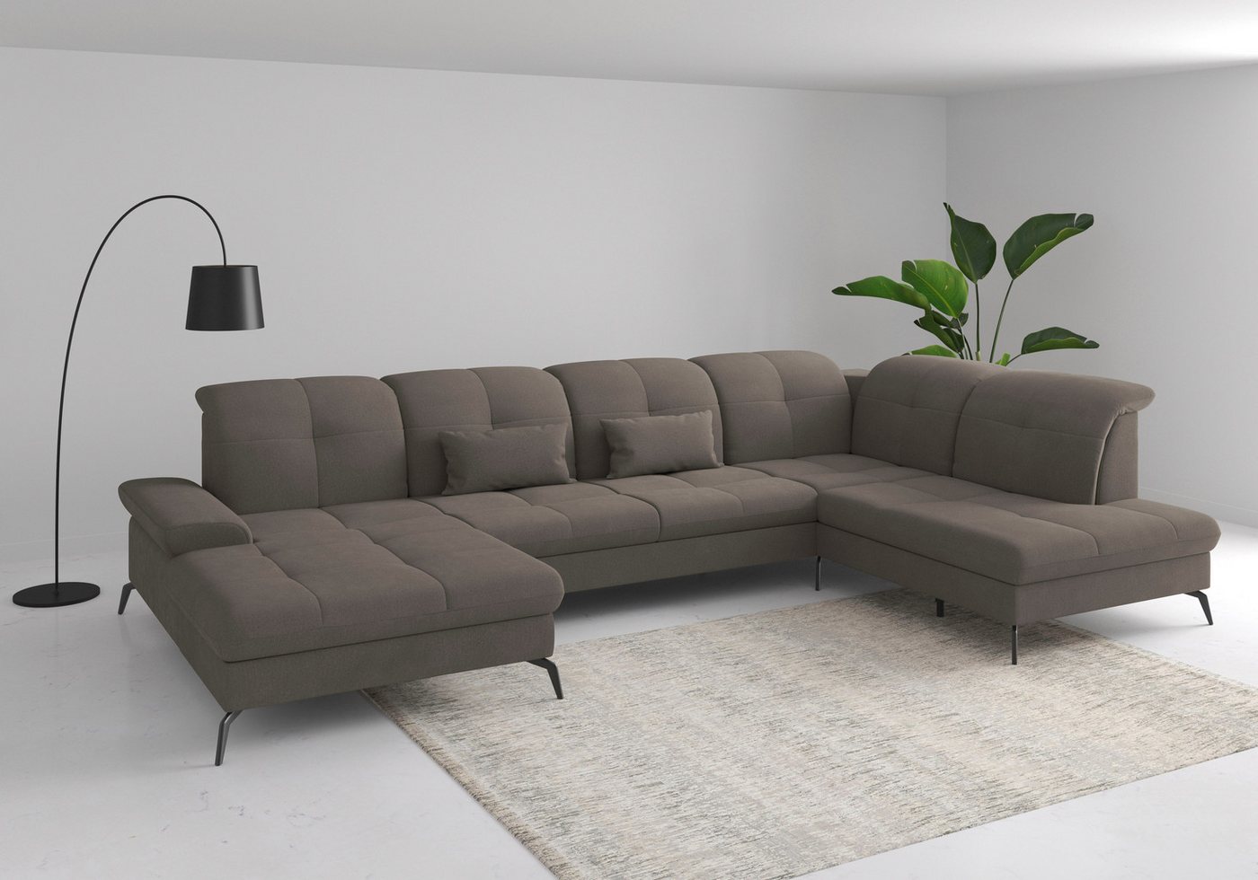 sit&more Wohnlandschaft Amica, inkl Sitztiefenverstellung und Armteilverstellung sit&more Wohnlandschaft Amica, inkl Sitztiefenverstellung und Armteilverstellung von sit&more
