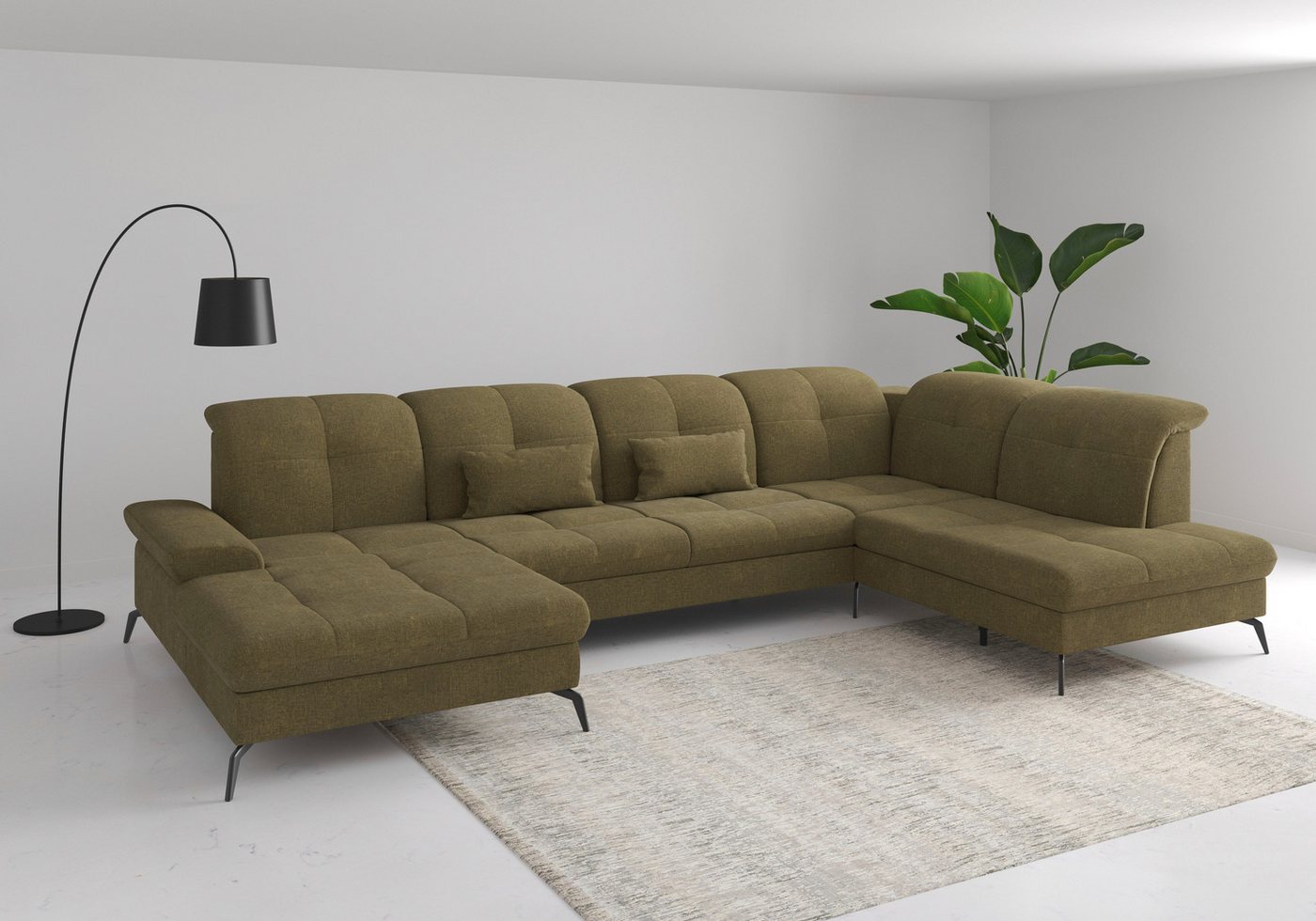 sit&more Wohnlandschaft Amica, inkl Sitztiefenverstellung und Armteilverstellung sit&more Wohnlandschaft Amica, inkl Sitztiefenverstellung und Armteilverstellung von sit&more
