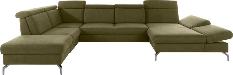 sit&more Wohnlandschaft Brisbane U-Form, Fußhöhe 15 cm, inklusive Sitztiefen-, Armteil- und Kopfteilverstellung sit&more Wohnlandschaft Brisbane U-Form, Fußhöhe 15 cm, inklusive Sitztiefen-, Armteil- und Kopfteilverstellung von sit&more