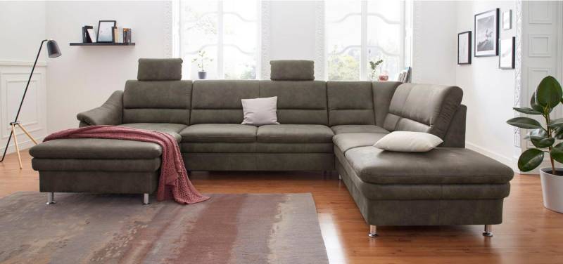 sit&more Wohnlandschaft Cardoso U-Form, mit Federkern und Kopfstützen, mit Bettfunktion und Relaxfunktion sit&more Wohnlandschaft Cardoso U-Form, mit Federkern und Kopfstützen, mit Bettfunktion und Relaxfunktion von sit&more