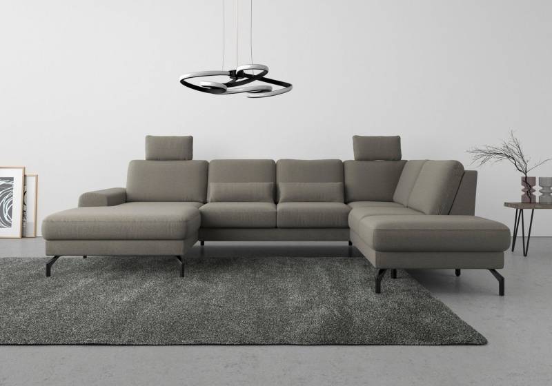 sit&more Wohnlandschaft Cinturo U-Form, inklusive Sitztiefenverstellung und Federkern, Sitzhöhe 48 cm sit&more Wohnlandschaft Cinturo U-Form, inklusive Sitztiefenverstellung und Federkern, Sitzhöhe 48 cm von sit&more