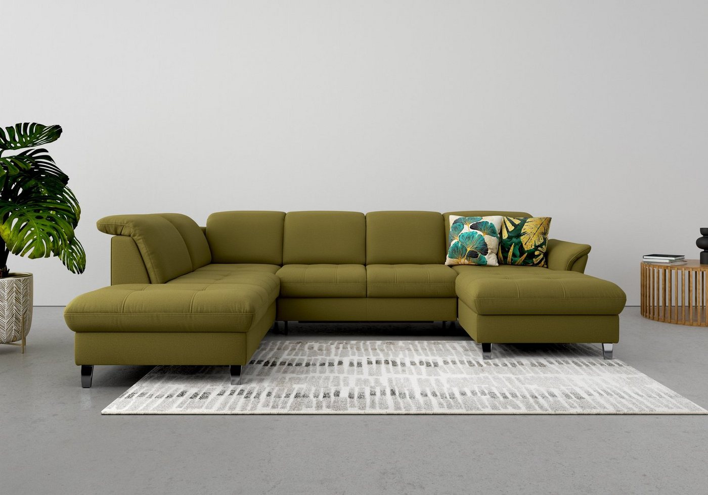 sit&more Wohnlandschaft Maggiore U-Form, wahlweise mit Kopfteilverstellung, Bettfunktion und Stauraum sit&more Wohnlandschaft Maggiore U-Form, wahlweise mit Kopfteilverstellung, Bettfunktion und Stauraum von sit&more