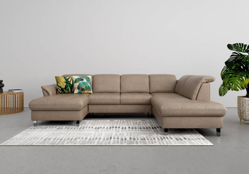 sit&more Wohnlandschaft Maggiore U-Form, wahlweise mit Kopfteilverstellung, Bettfunktion und Stauraum sit&more Wohnlandschaft Maggiore U-Form, wahlweise mit Kopfteilverstellung, Bettfunktion und Stauraum von sit&more