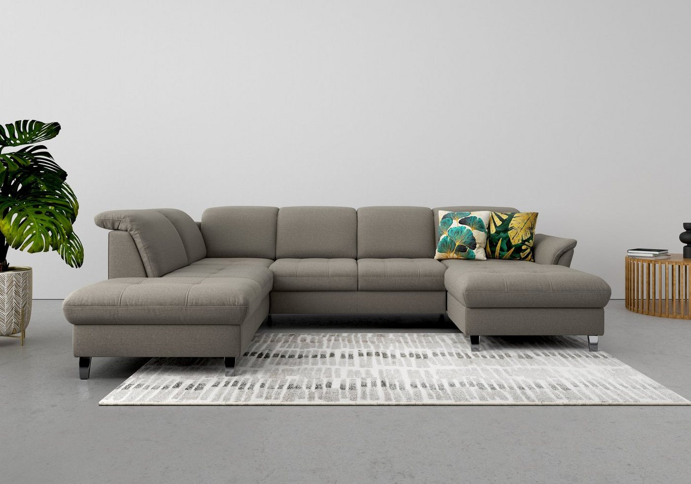 sit&more Wohnlandschaft Maggiore U-Form, wahlweise mit Kopfteilverstellung, Bettfunktion und Stauraum sit&more Wohnlandschaft Maggiore U-Form, wahlweise mit Kopfteilverstellung, Bettfunktion und Stauraum von sit&more