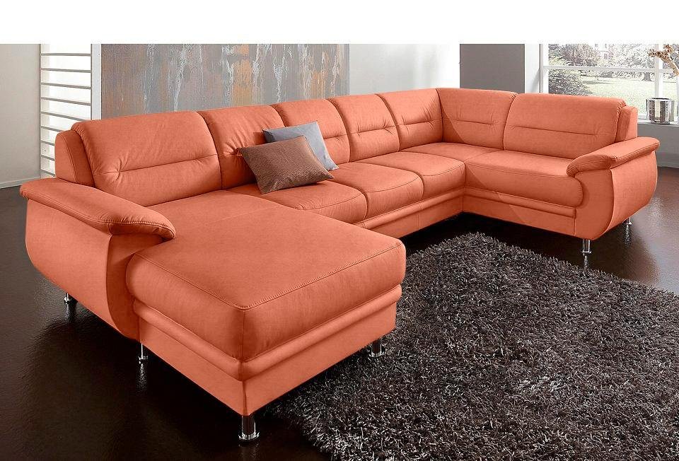 sit&more Wohnlandschaft Mailand U-Form, wahlweise mit Bettfunktion, frei im Raum stellbar sit&more Wohnlandschaft Mailand U-Form, wahlweise mit Bettfunktion, frei im Raum stellbar von sit&more